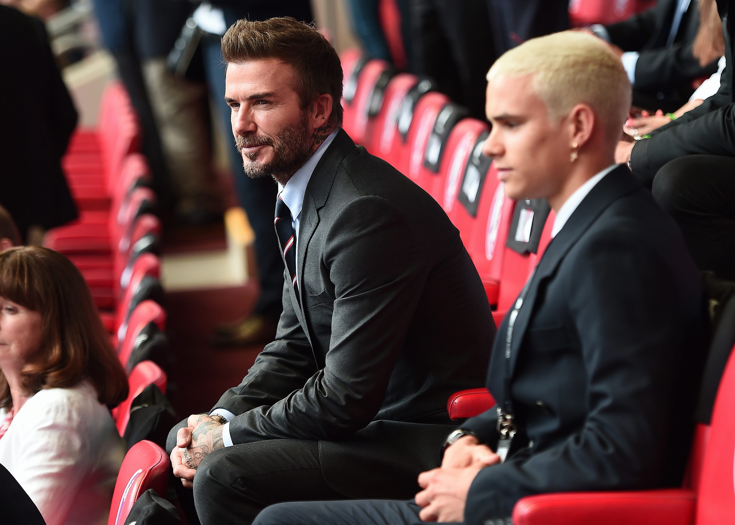 Sau khi giải nghệ, Beckham vẫn thường xuyên xuất hiện trên khán đài sân vận động