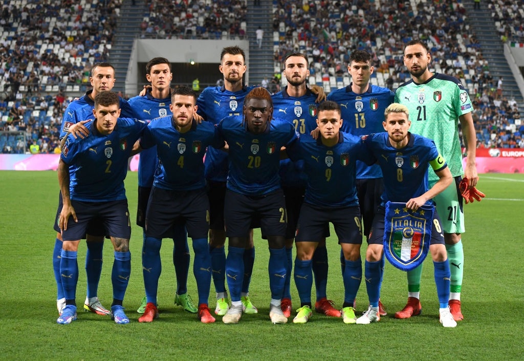 Italia lập kỷ lục với 5 bàn thắng