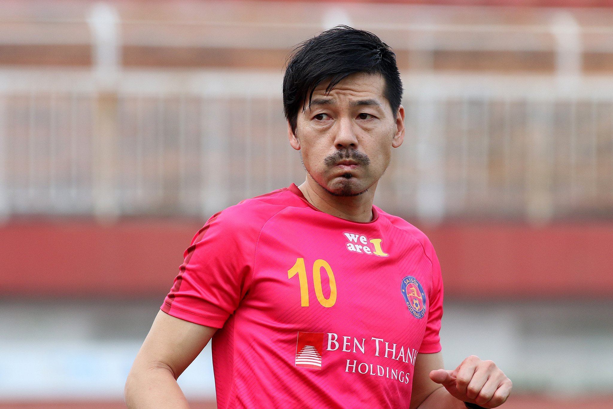 Daisuke Matsui trong màu áo của Sài Gòn FC