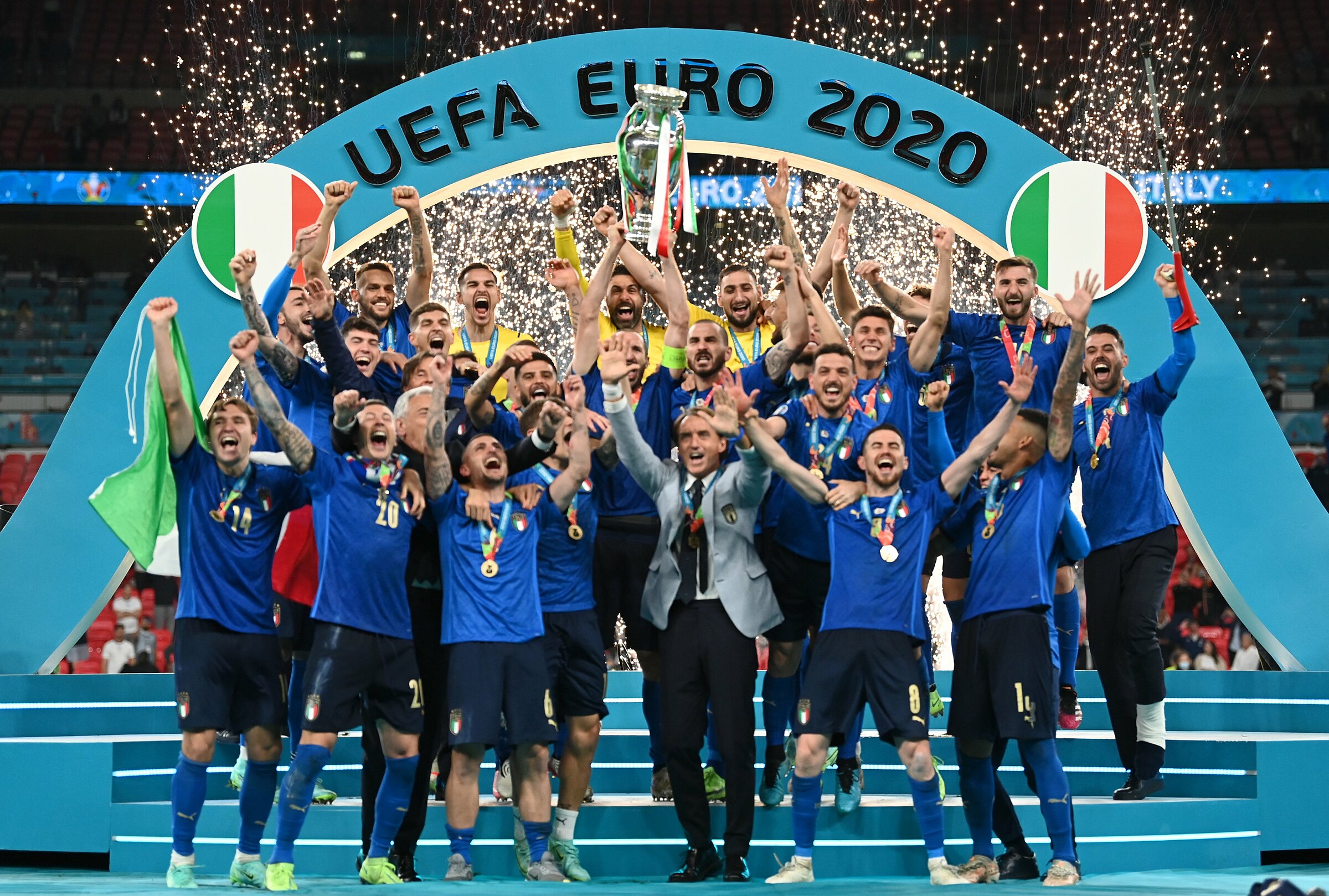 Giải vô địch EURO 2020 đã thuộc về đội Italia