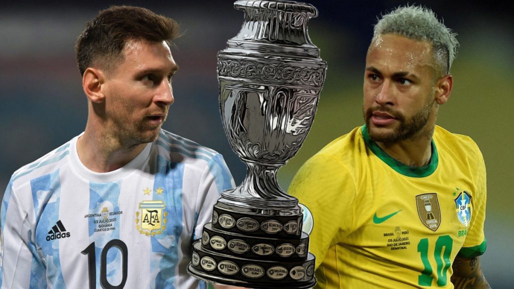 Neymar có màn đối đầu duyên nợ với Messi tai chung kết Copa America